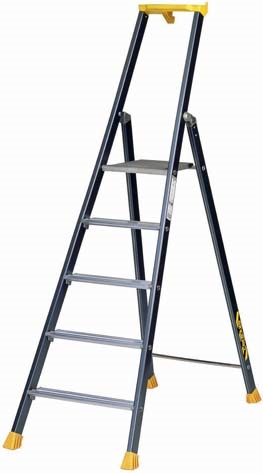 ESCABEAU ANODISÉ POUR USAGE INTENSIF