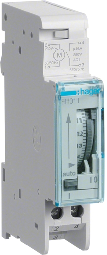 INTERRUPTEUR HORAIRE ÉLECTROMÉCANIQUE