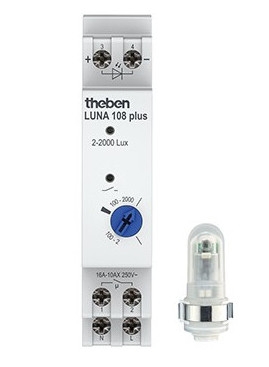 INTERRUPTEUR CRÉPUSCULAIRE ANALOGIQUE LUNA 109