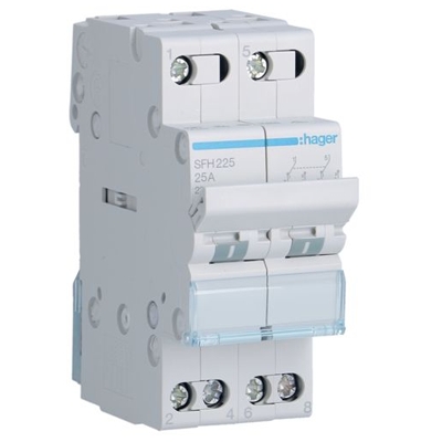 INVERSEUR 25A 250V 2F + 2O