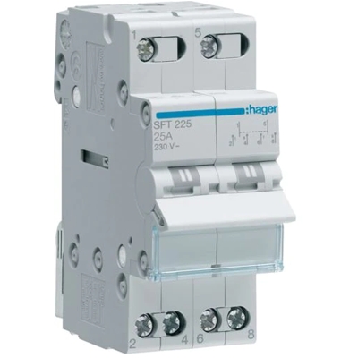 INVERSEUR 25A 250V 2F-OFF-2F