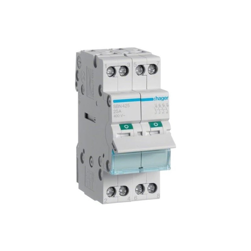 INTERRUPTEUR TETRAPOLAIRE 100A 400V