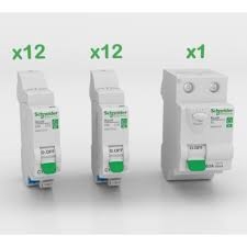 PROBOX RESI9 XE - 12X10A + 12X16A + 1XID AC 63A