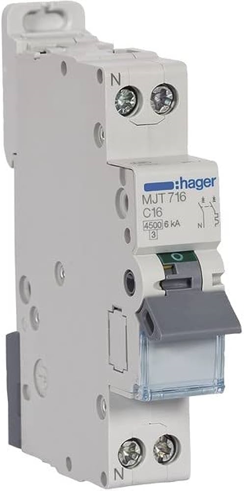 DISJONCTEUR 4.56KA COURBE C PH+N