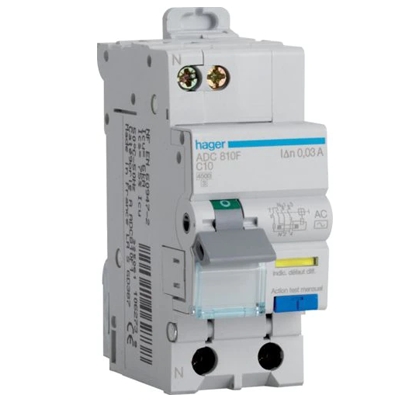 DISJONCTEUR DIFFERENTIEL PH+N 4,5/6KA  30MA