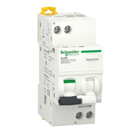 DISJONCTEUR DIFFERENTIEL IDD40K VIGI TYPE AC 6KA 10A 300MA COURBE C