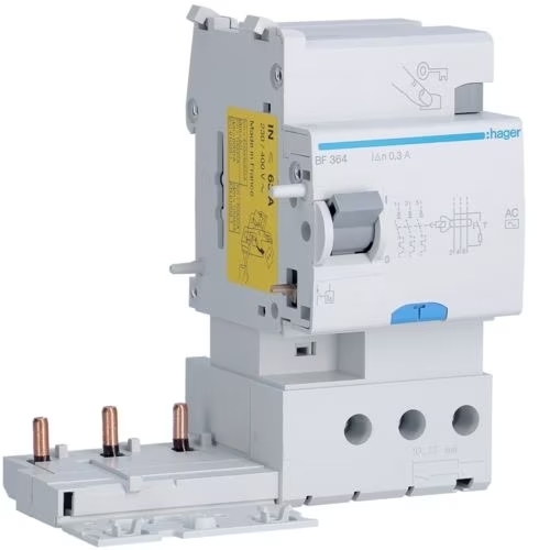 BLOC DIFFERENTIEL TRIPOLAIRE 3P.P 300MA 63A INS