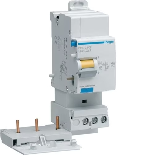 BLOC DIFFERENTIEL TRIPOLAIRE 3P.P 30MA 40A INS