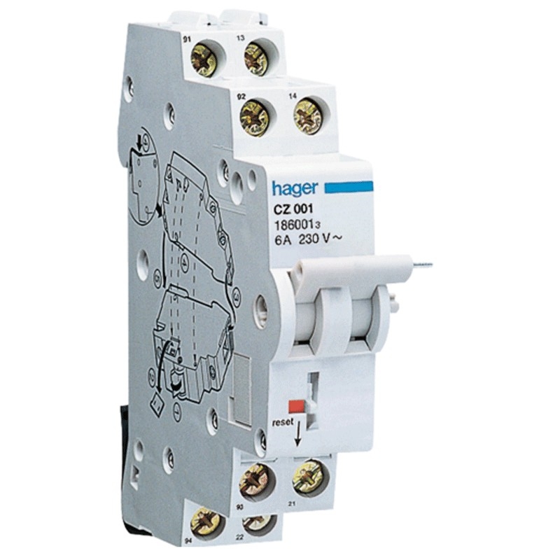 AUXILIAIRE DE SIGNALISATION ET SIGNAL DEFAUT 1O+1F