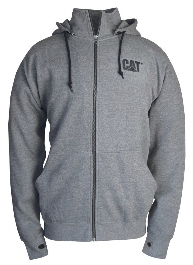 SWEATSHIRT BASIN ZIP CATERPILLAR