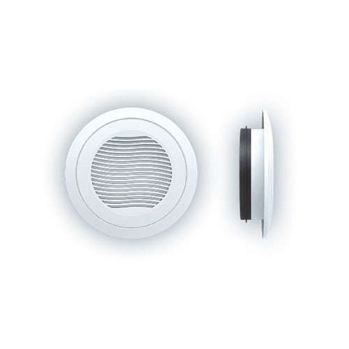 ENSEMBLE BORÉA 125 P = BORÉA 125 + MANCHON PLACO 3 GRIFFES Ø 125 PLASTIQUE, L. 1