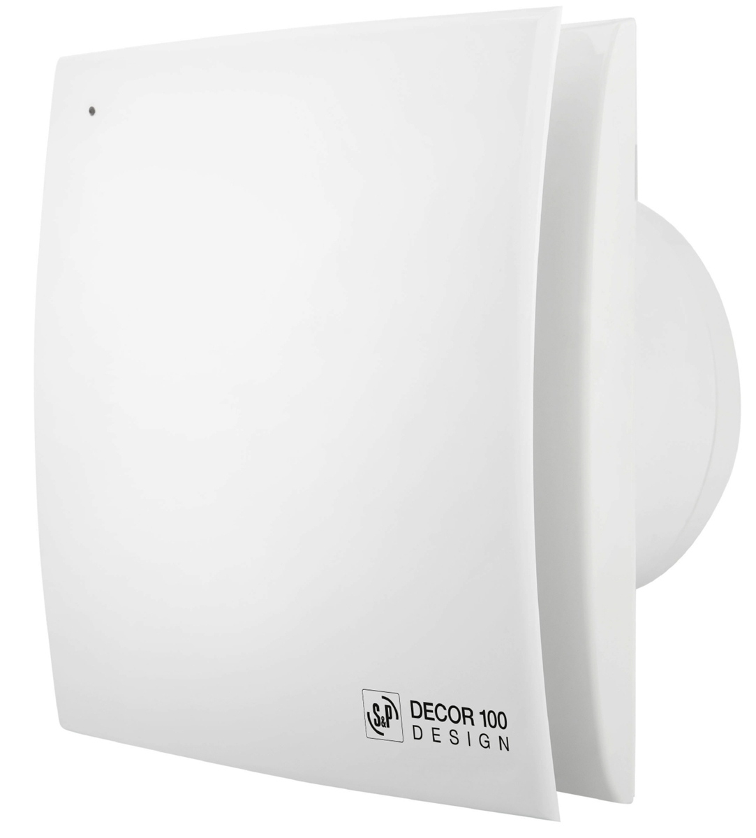 AERATEUR EXTRA-PLAT DESIGN, 80 M3/H, 10,7W, CLAPET ANTI-RETOUR, D 100 MM