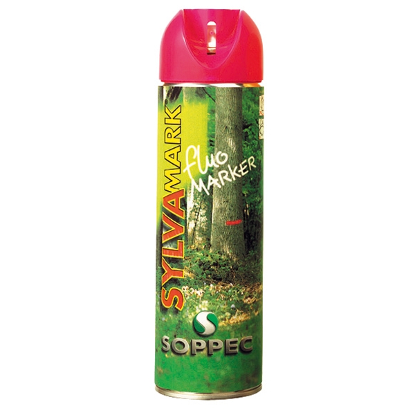 AEROSOL TRACEUR FORESTIER FLUO MARKER ROUGE SOPPEC