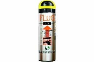 AEROSOL TRACEUR DE CHANTIER FLUO TP JAUNE SOPPEC