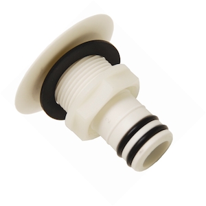 RACCORD ETANCHE POUR BAC A CONDENSATS AVEC SORTIE 20 MM AVEC