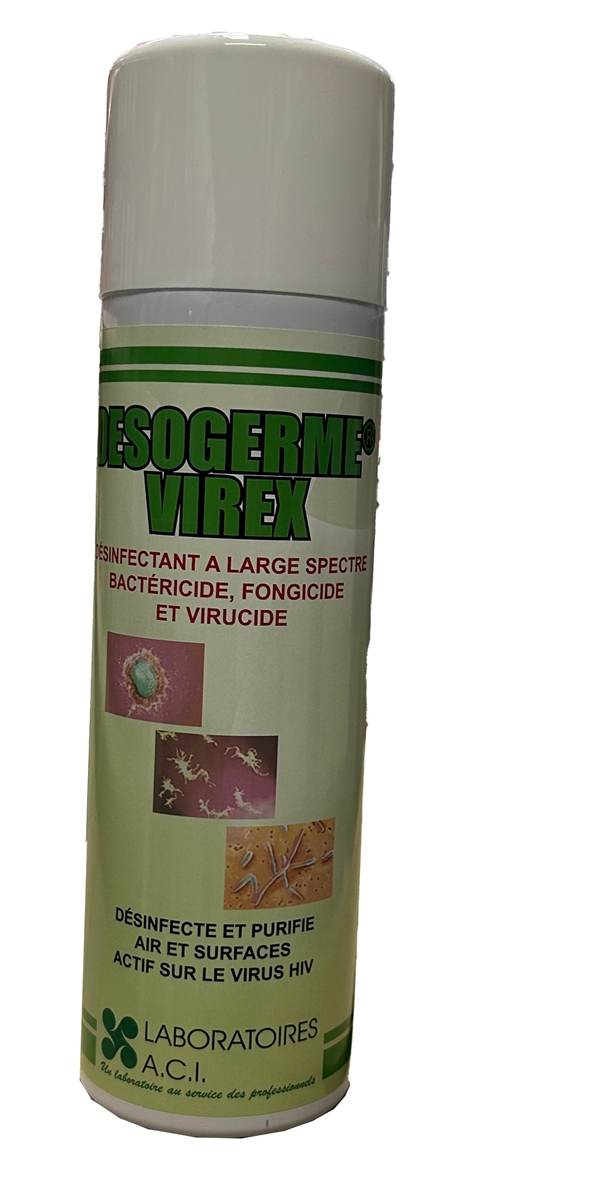 DESINFECTANT AIR ET SURFACE DESOGERME VIREX 500 AEROSOL