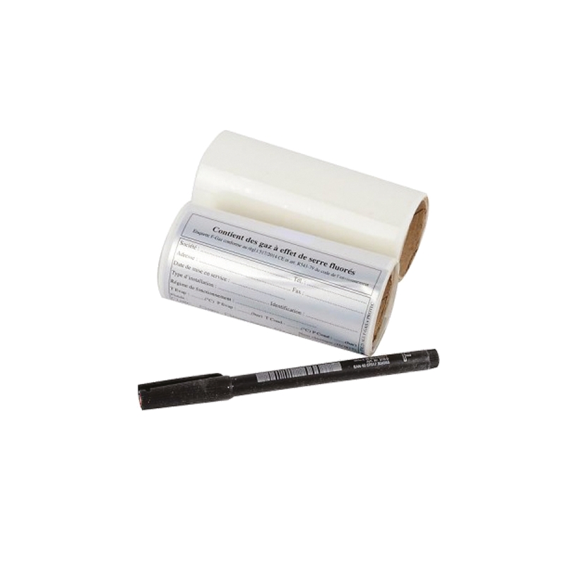 25 ETIQUETTES IDENTIFICATION ALUMINIUM F