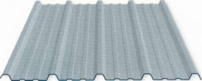 BAC ACIER DE COUVERTURE COULEUR GRIS GRAPHITE RAL 7022