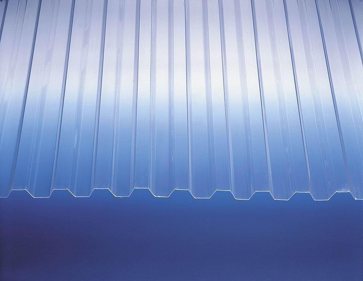TÔLE POLYCARBONATE D'ÉCLAIREMENT ANTICHOC TRAITÉE ANTI-UV UNE FACE