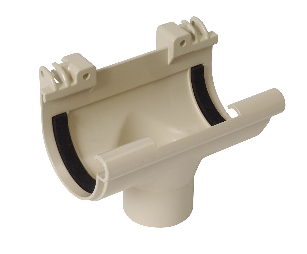 NAISSANCE UNIVERSELLE CENTRALE PVC POUR GOUTTIERE 16 SABLE