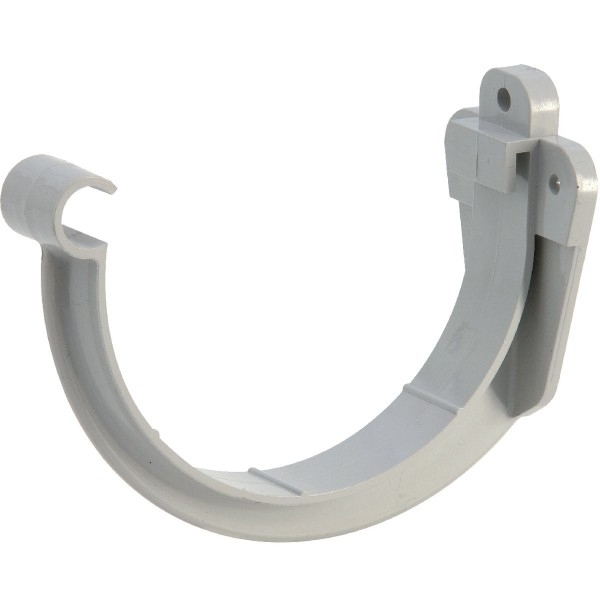 SUPPORT BANDEAU PVC GRIS POUR GOUTTIERE 25