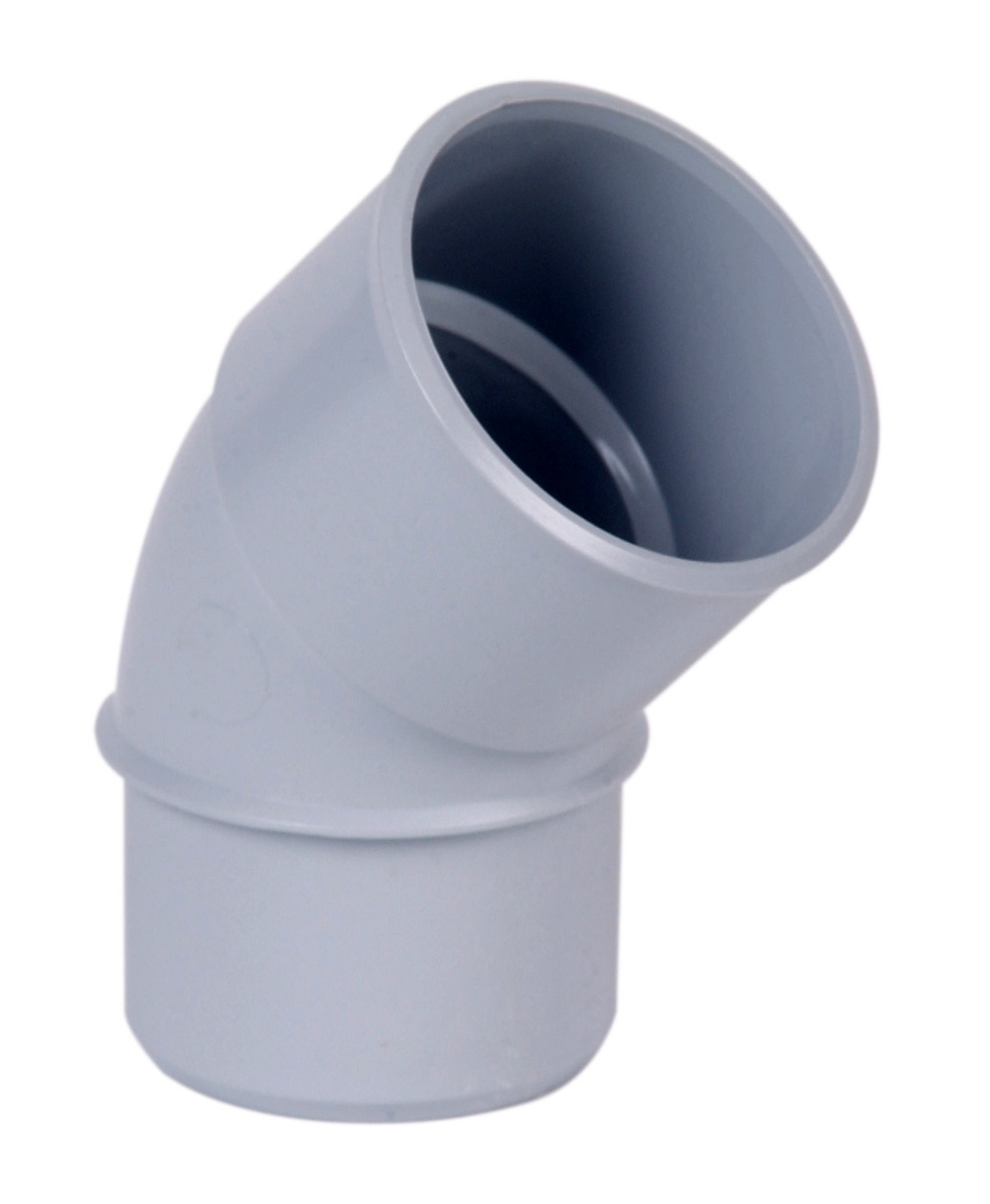 COUDE PLUVIAL 45° M/F