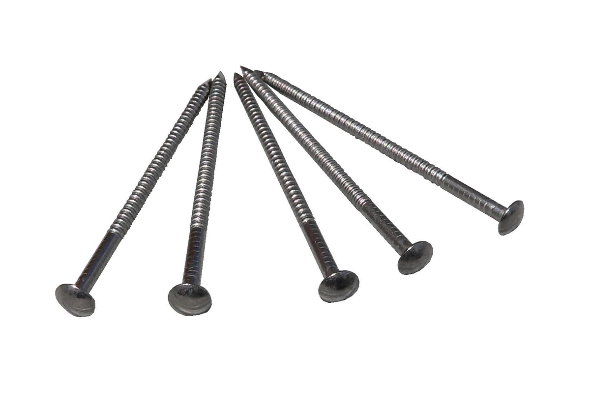 POINTE INOX A2 ANNELÉE TÊTE BOMBÉE POUR BARDAGE