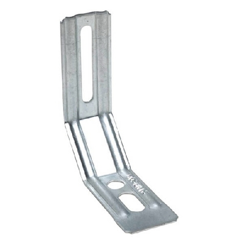 ÉQUERRE NERVURÉE À PANS COUPÉS