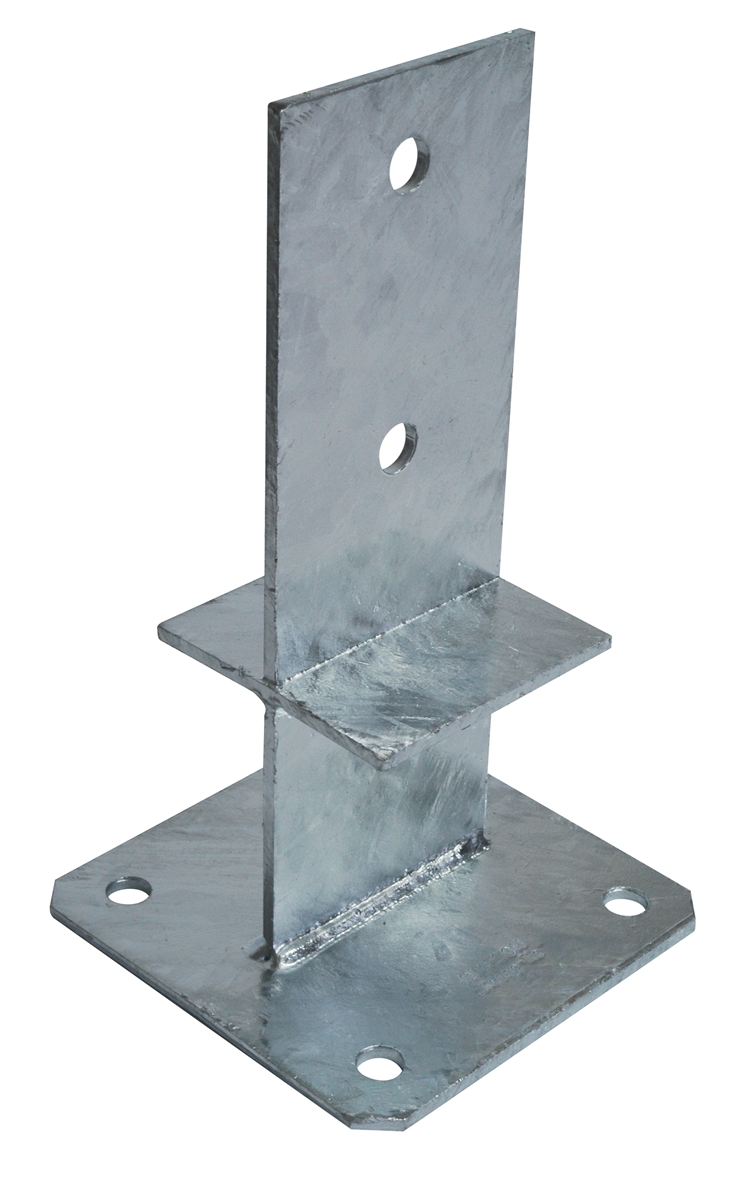 PIED DE POTEAU AME CENTRALE HT FIXE 56MM 100X100 + 60X60 PPS170