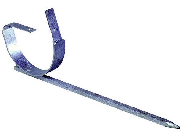 CROCHET NORD À POINTE GALVA DEVELOPPÉ 25MM POUR BOUDIN DE 14MM 2 PAILLETTES