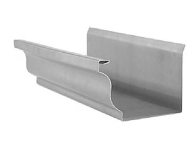 GOUTTIÈRE MOULURÈE  ANTHRA-ZINC - 65/100ÉME SECTION 110 CM² / DÉVELOPPÉ