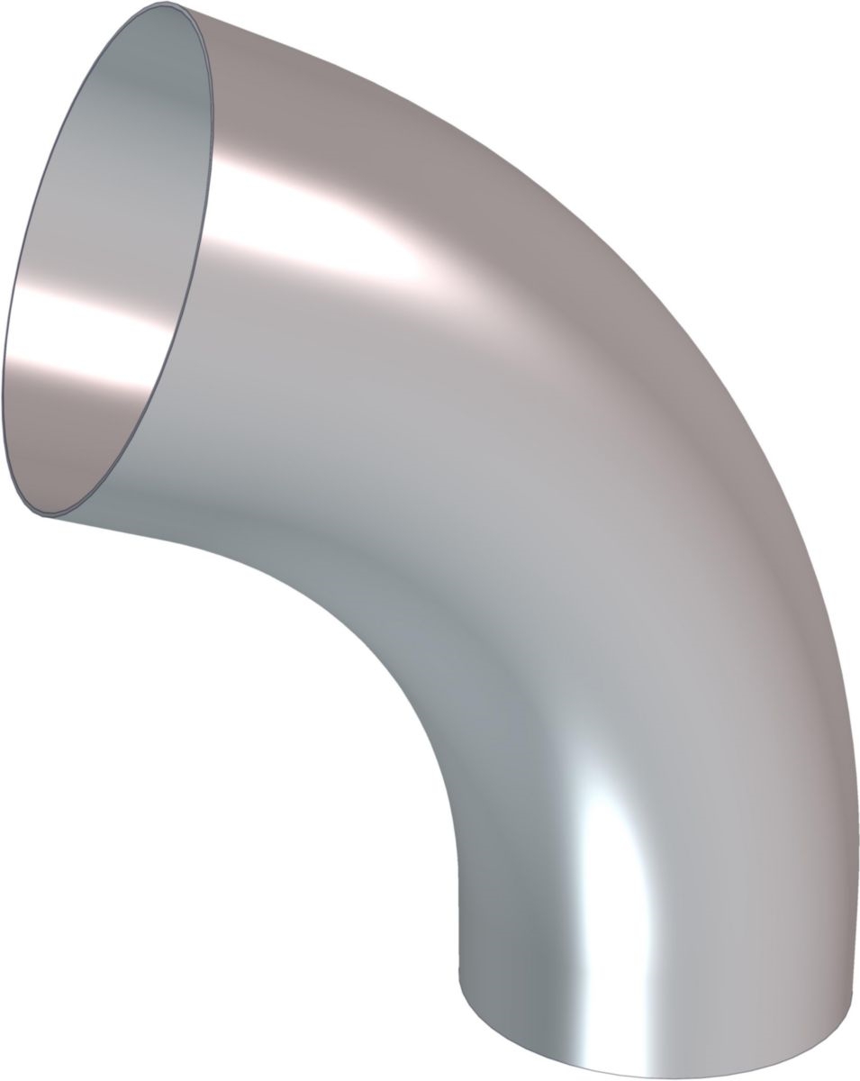 COUDE CINTRÉ À 85°