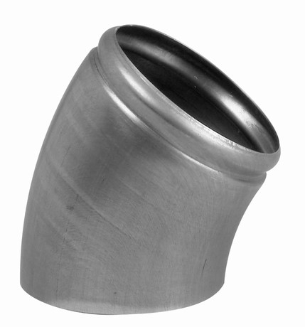 COUDE ROTULE À 36° ZINC NATUREL