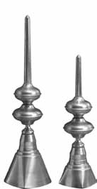 ÉPI TRADITION 2 BOULES ZINC NATUREL RÉF 104