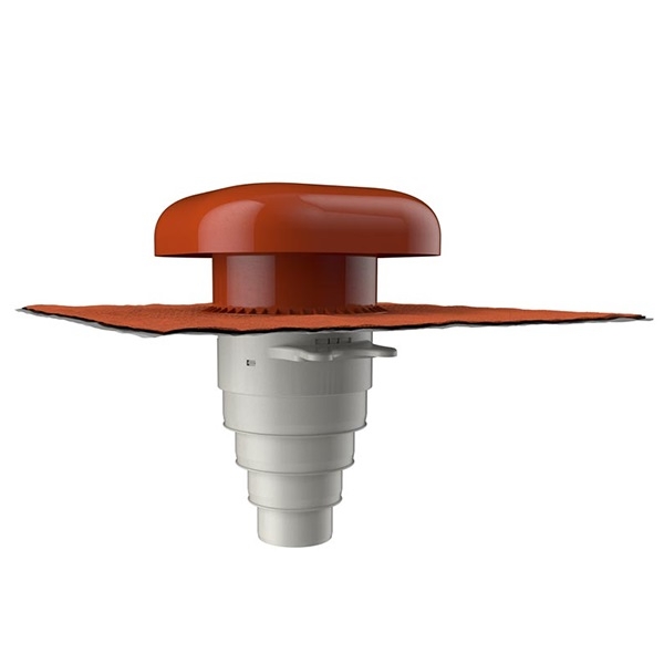 CHAPEAU VENTILATION TUILE Ø100 A 160MM