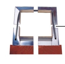 PAIRE RALLONGES ABERGEMENT LATERALE ZINC LG800MM