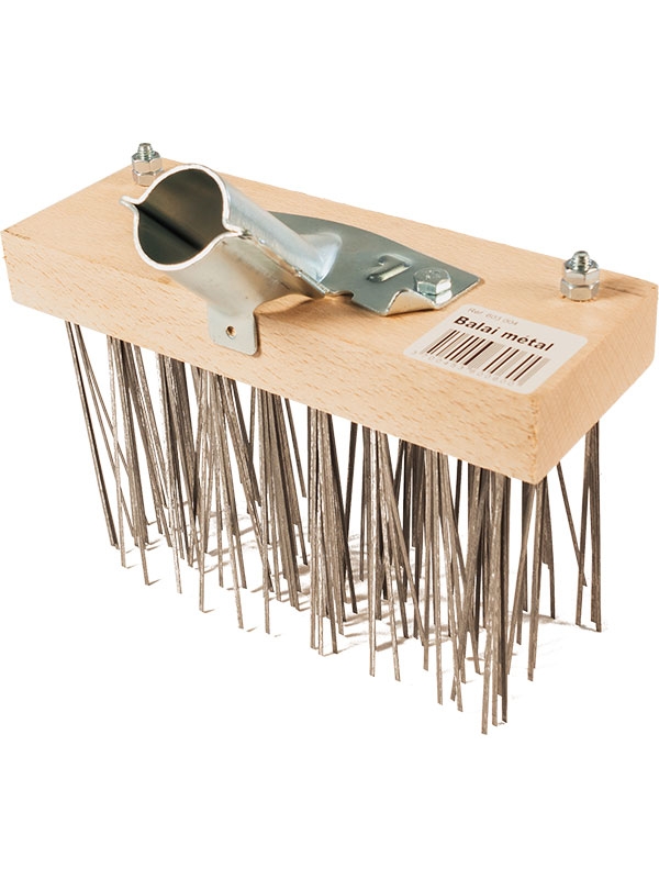 BALAIS METAL LARG. 20CMS SANS MANCHE