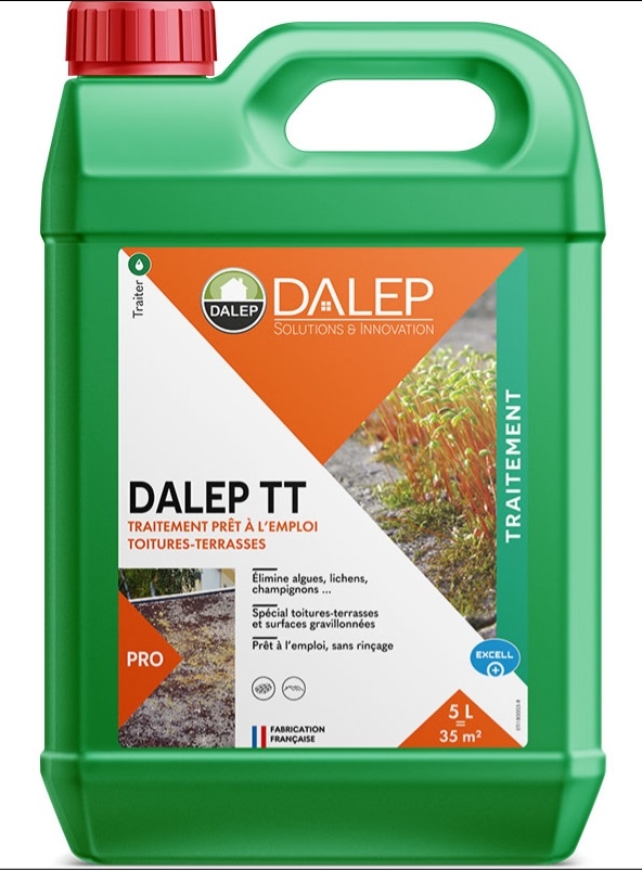 BIDON 5L. DALEP TT TRAITEMENT TOITURE TERRASSE