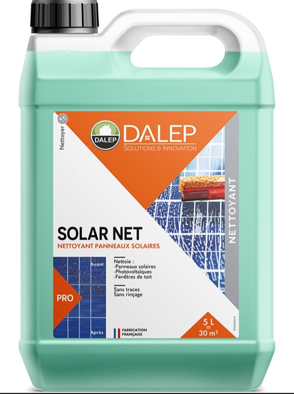 BIDON 5L. SOLAR-NET NETTOYANT PANNEAUX SOLAIRE