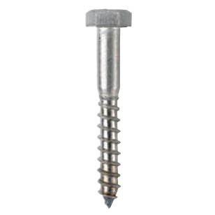 TIREFOND ZINGUÉ TÊTE HEXAGONALE Ø 8MM