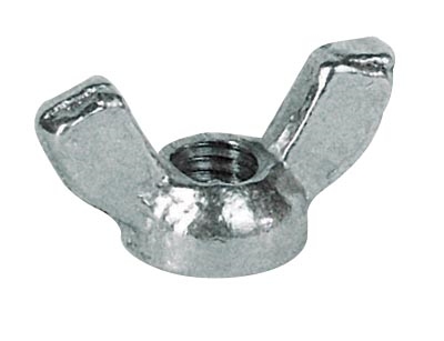 ÉCROU À OREILLES ZINGUÉE BLANC