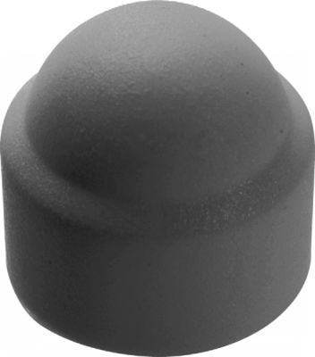 CACHE ECROU H GRIS POLYETHYLENE Ø12MM BTE 100