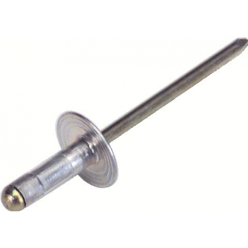 RIVET ALUMINIUM, MANDRIN ACIER LARGE