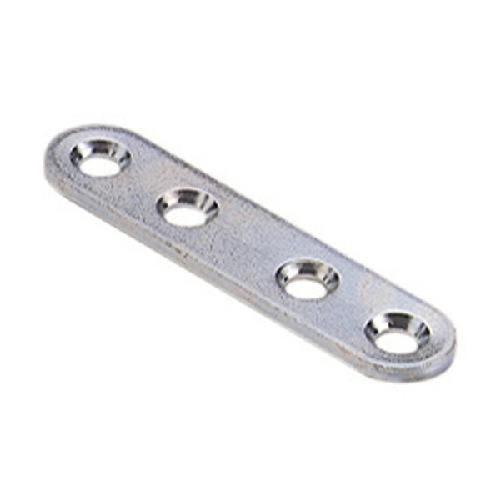 PATTE D'ASSEMBLAGE ZINGUÉE BOUT ROND