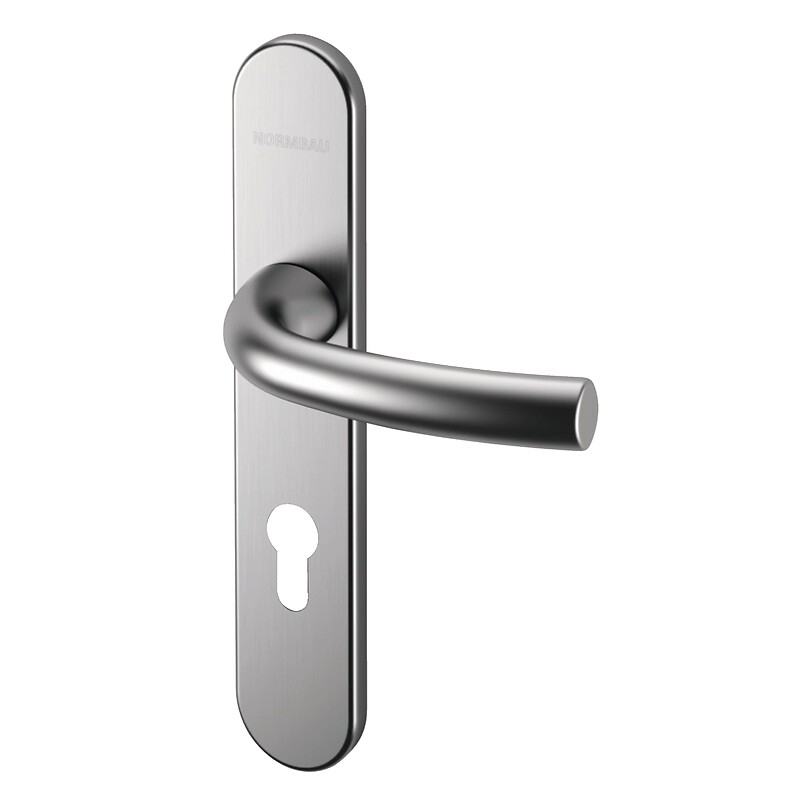 GARNITURE CONDAMNATION ARGENT PLAQUE 228X42.5MM ARCADE