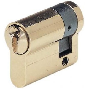 DEMI-CYLINDRE POUR SERRURE LAITON