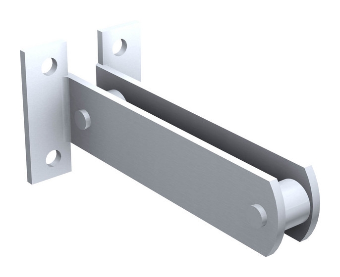 PATTE DE RÉGLABLE DE FIXATION À VISSER POUR SUPPORT À TIGE LONGUE