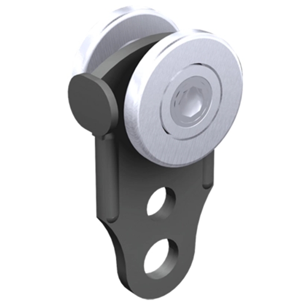 CHARIOT AUTO-ORIENTABLE RAIL 50X40 2751