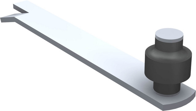 GUIDE AU SOL À SCELLER HORIZONTAL