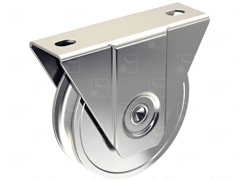 MONTURE A SUPPORT EXT. GALET ACIER GORGE Ø16MM